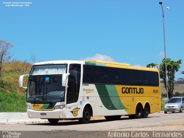 Empresa Gontijo de Transportes 11575 na cidade de João Monlevade, Minas Gerais, Brasil, por Antonio Carlos Fernandes. ID da foto: 5192996.