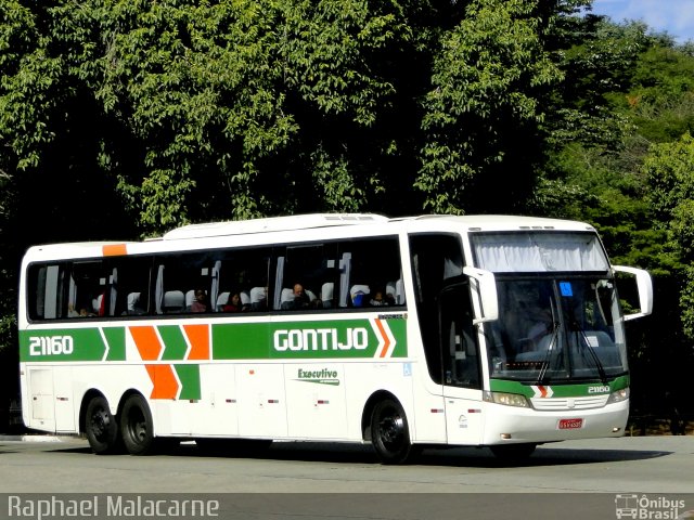 Empresa Gontijo de Transportes 21160 na cidade de São Paulo, São Paulo, Brasil, por Raphael Malacarne. ID da foto: 5194416.