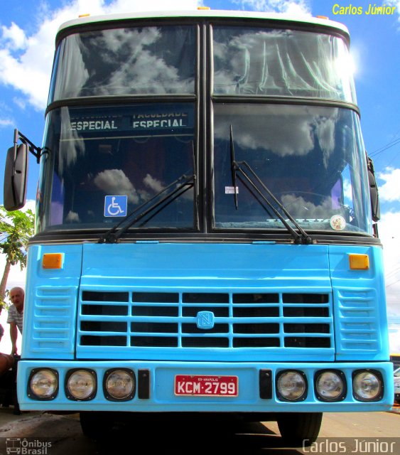 COOTRANSGO - Cooperativa de Transporte de Goiás 2799 na cidade de Trindade, Goiás, Brasil, por Carlos Júnior. ID da foto: 5194100.