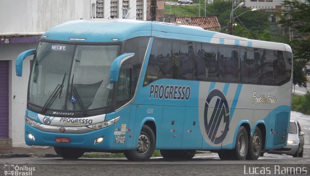 Auto Viação Progresso 6224 na cidade de Caruaru, Pernambuco, Brasil, por Lucas Ramos. Número da foto: #5194087.