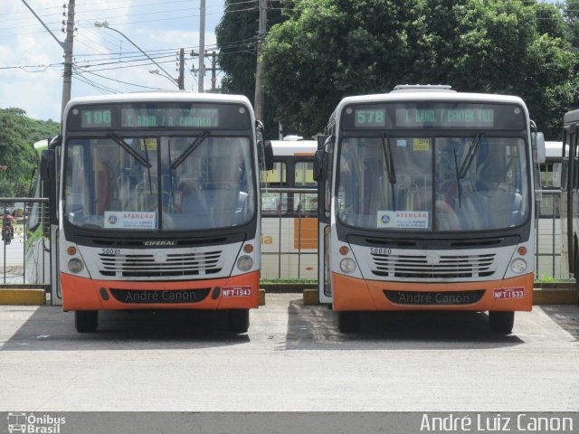 Rápido Araguaia 50080 na cidade de Goiânia, Goiás, Brasil, por André Luiz Canon. Número da foto: #5194614.