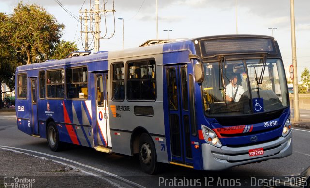 Real Transportes Metropolitanos 35.050 na cidade de São Paulo, São Paulo, Brasil, por Cristiano Soares da Silva. ID da foto: 5193547.