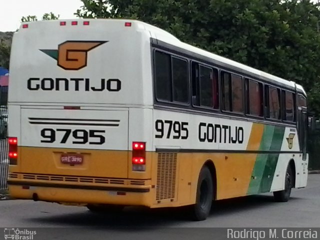 Empresa Gontijo de Transportes 9795 na cidade de São Paulo, São Paulo, Brasil, por Felipe Alves. ID da foto: 5196814.