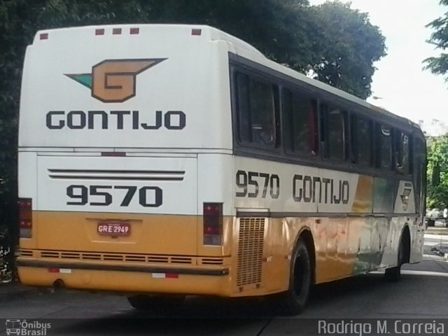 Empresa Gontijo de Transportes 9570 na cidade de São Paulo, São Paulo, Brasil, por Jonathan  Aguiar Correa. ID da foto: 5196825.