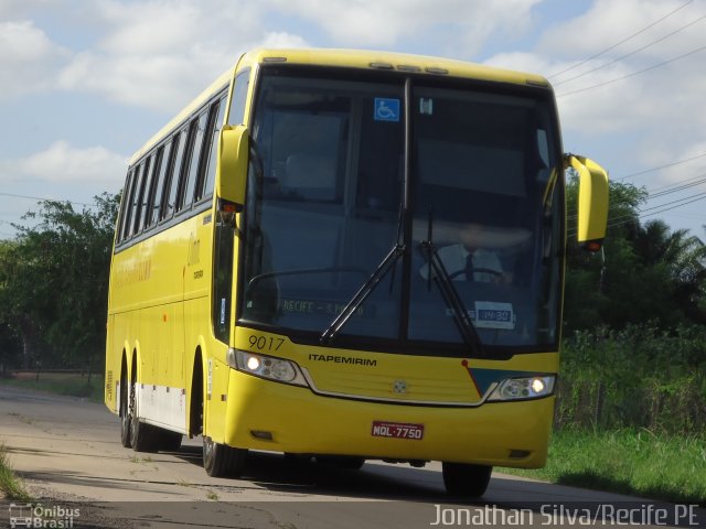 Viação Itapemirim 9017 na cidade de Recife, Pernambuco, Brasil, por Jonathan Silva. Número da foto: #5195499.
