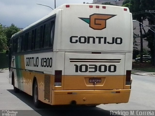 Empresa Gontijo de Transportes 10300 na cidade de São Paulo, São Paulo, Brasil, por Felipe Alves. ID da foto: 5196805.