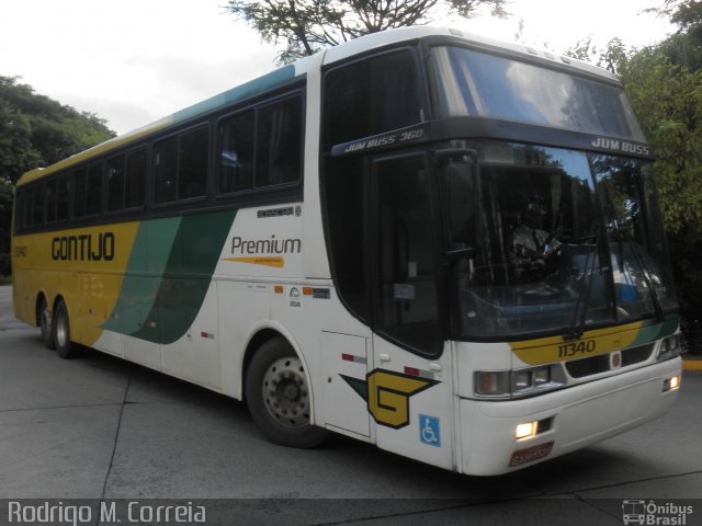 Empresa Gontijo de Transportes 11340 na cidade de São Paulo, São Paulo, Brasil, por Jonathan  Aguiar Correa. ID da foto: 5196795.