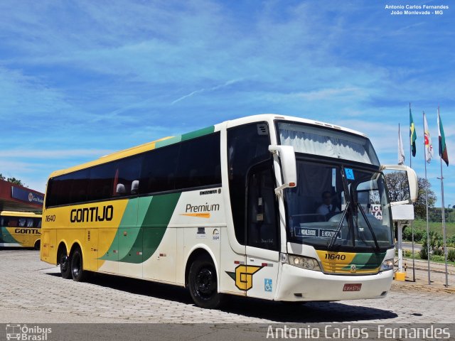 Empresa Gontijo de Transportes 11640 na cidade de João Monlevade, Minas Gerais, Brasil, por Antonio Carlos Fernandes. ID da foto: 5195671.