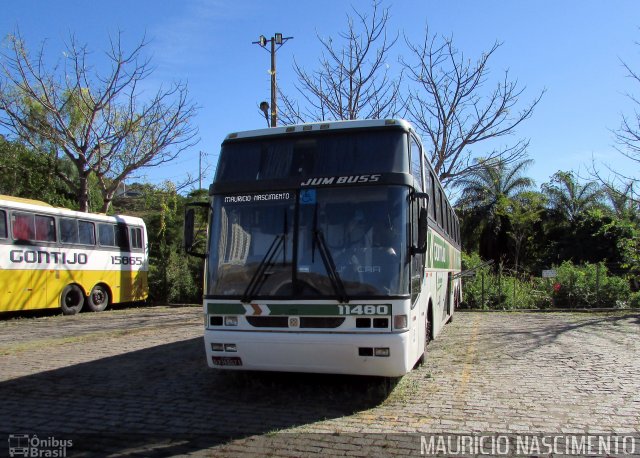 Empresa Gontijo de Transportes 11480 na cidade de Belo Horizonte, Minas Gerais, Brasil, por Maurício Nascimento. ID da foto: 5196793.