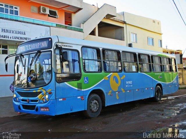 Serramar Transporte Coletivo 14162 na cidade de Serra, Espírito Santo, Brasil, por Danilo Moraes. Número da foto: #5198300.