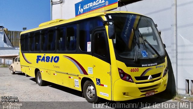 Fábio Turismo 4600 na cidade de Juiz de Fora, Minas Gerais, Brasil, por Luiz Krolman. ID da foto: 5196972.