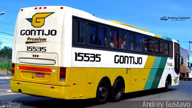 Empresa Gontijo de Transportes 15535 na cidade de Belo Horizonte, Minas Gerais, Brasil, por Andrey Gustavo. Número da foto: #5200251.