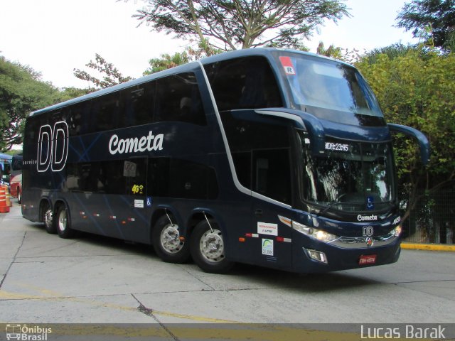 Viação Cometa 14301 na cidade de São Paulo, São Paulo, Brasil, por Lucas Elson de Oliveira. Número da foto: #5199614.