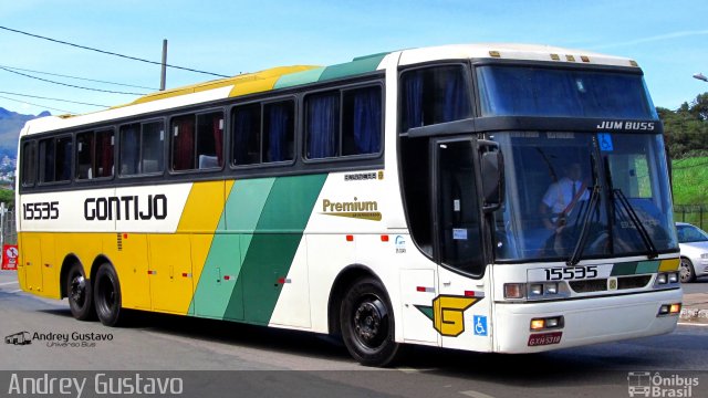 Empresa Gontijo de Transportes 15535 na cidade de Belo Horizonte, Minas Gerais, Brasil, por Andrey Gustavo. Número da foto: #5200249.