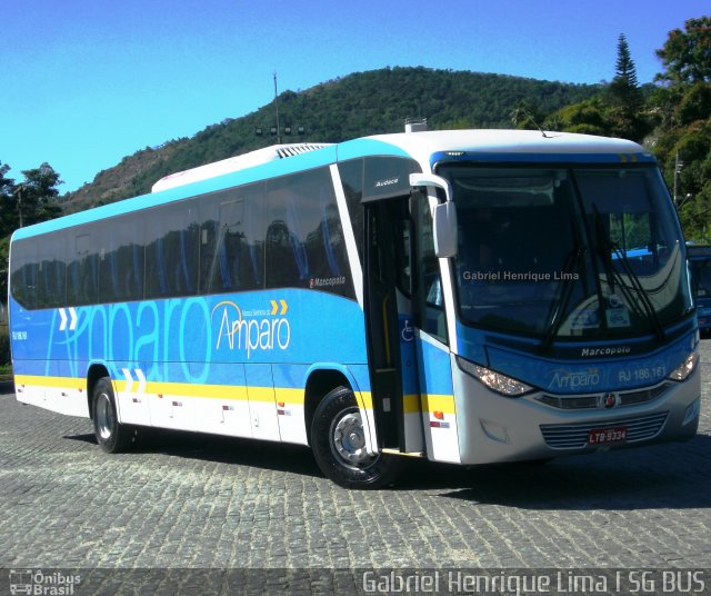 Viação Nossa Senhora do Amparo RJ 186.161 na cidade de Niterói, Rio de Janeiro, Brasil, por Gabriel Henrique Lima. Número da foto: #5200197.