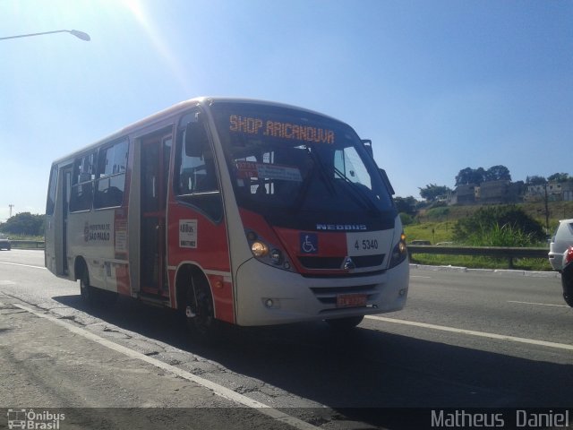 Allibus Transportes 4 5340 na cidade de São Paulo, São Paulo, Brasil, por Matheus  Daniel. Número da foto: #5199465.