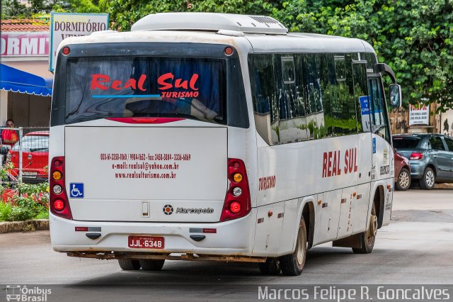 Real Sul Turismo 212048 na cidade de Unaí, Minas Gerais, Brasil, por Marcos Felipe R. Goncalves. Número da foto: #5200232.
