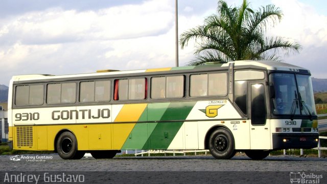 Empresa Gontijo de Transportes 9310 na cidade de Perdões, Minas Gerais, Brasil, por Andrey Gustavo. ID da foto: 5200263.