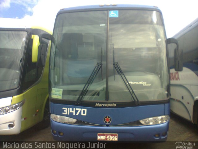 Viação Águia Branca 31470 na cidade de Camaçari, Bahia, Brasil, por Mario dos Santos Nogueira Junior. Número da foto: #5200012.