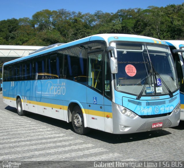 Viação Nossa Senhora do Amparo RJ 186.088 na cidade de Niterói, Rio de Janeiro, Brasil, por Gabriel Henrique Lima. Número da foto: #5200189.