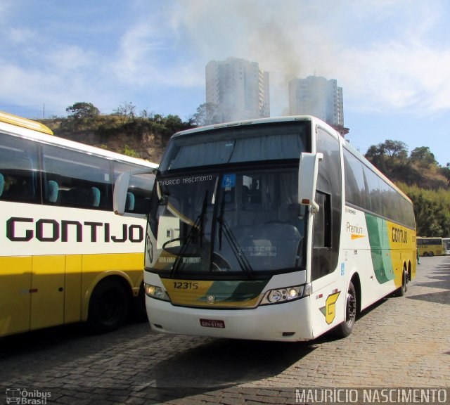 Empresa Gontijo de Transportes 12315 na cidade de Belo Horizonte, Minas Gerais, Brasil, por Maurício Nascimento. ID da foto: 5201212.