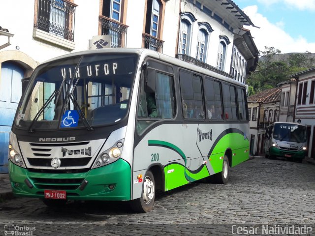 Turin Transportes 200 na cidade de Ouro Preto, Minas Gerais, Brasil, por César Natividade. ID da foto: 5203238.