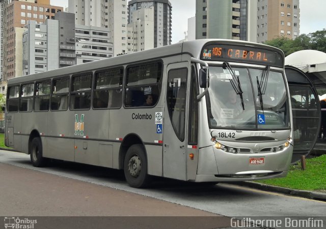 Viação Santo Ângelo 18L42 na cidade de Curitiba, Paraná, Brasil, por Guilherme Bomfim. Número da foto: #5203225.