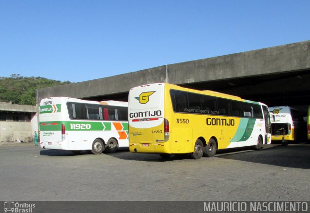 Empresa Gontijo de Transportes 11550 na cidade de Belo Horizonte, Minas Gerais, Brasil, por Maurício Nascimento. ID da foto: 5204004.