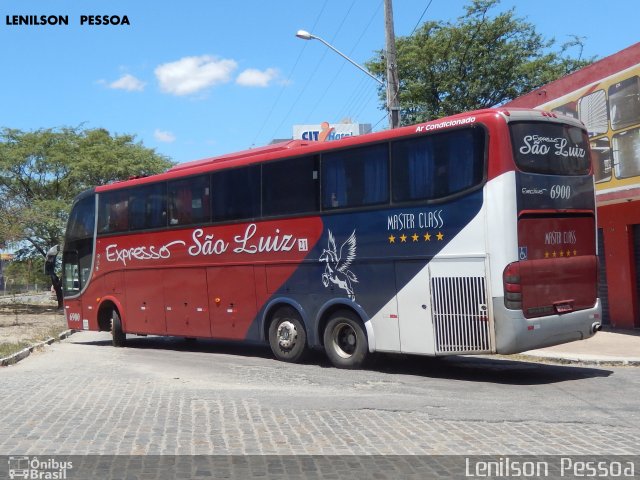 Expresso São Luiz 6900 na cidade de Caruaru, Pernambuco, Brasil, por Lenilson da Silva Pessoa. Número da foto: #5203205.