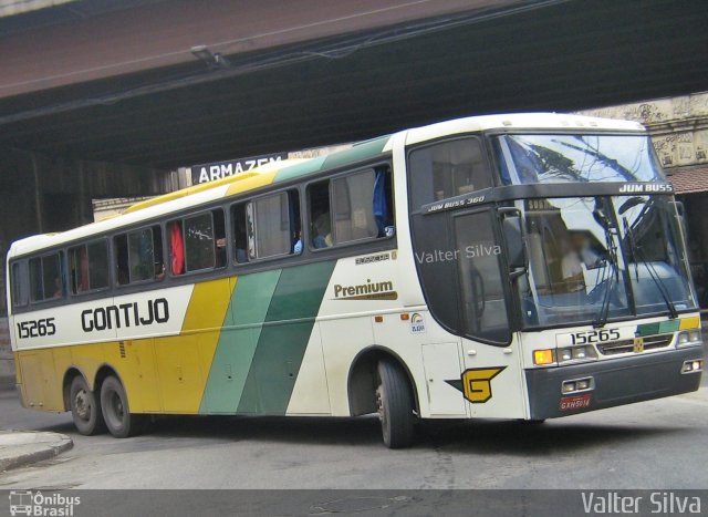 Empresa Gontijo de Transportes 15265 na cidade de Rio de Janeiro, Rio de Janeiro, Brasil, por Valter Silva. ID da foto: 5202544.