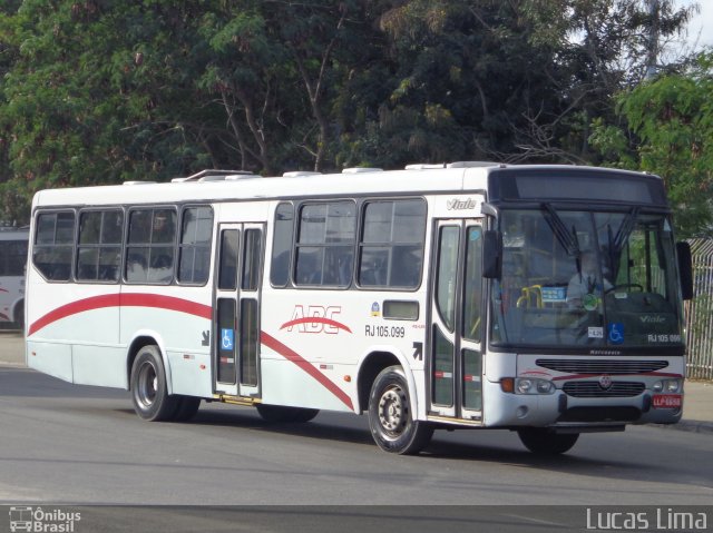 Auto Viação ABC RJ 105.099 na cidade de Niterói, Rio de Janeiro, Brasil, por Lucas Lima. ID da foto: 5206776.