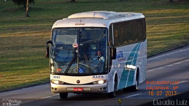 Alfa Turismo 1043 na cidade de Caçapava, São Paulo, Brasil, por Claudio Luiz. ID da foto: 5204862.