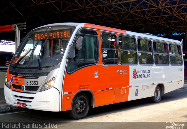 Auto Viação Transcap 8 5353 na cidade de São Paulo, São Paulo, Brasil, por Rafael Santos Silva. ID da foto: 5205347.