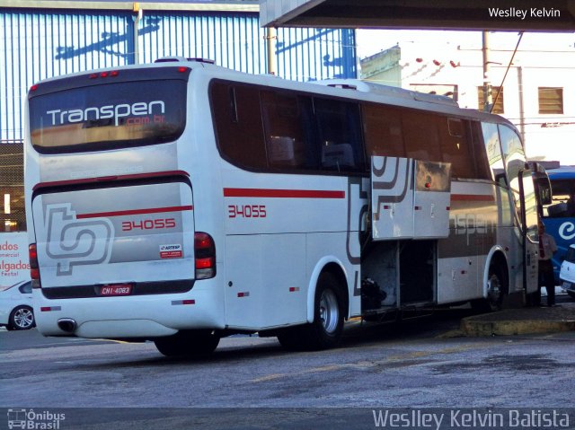 Transpen Transporte Coletivo e Encomendas 34055 na cidade de Sorocaba, São Paulo, Brasil, por Weslley Kelvin Batista. Número da foto: #5205043.