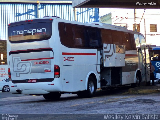 Transpen Transporte Coletivo e Encomendas 34055 na cidade de Sorocaba, São Paulo, Brasil, por Weslley Kelvin Batista. ID da foto: 5205043.