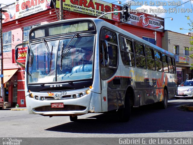Nossa Senhora de Fátima Auto Ônibus 349 na cidade de Bragança Paulista, São Paulo, Brasil, por Gabriel Giacomin de Lima. Número da foto: #5205303.