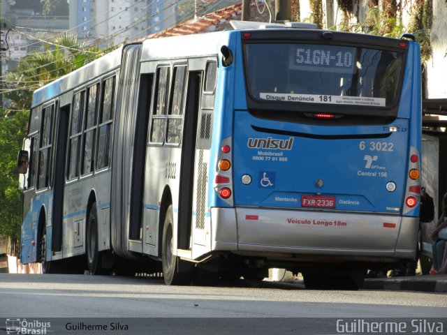 Viação Paratodos > São Jorge > Metropolitana São Paulo > Mobibrasil 6 3022 na cidade de São Paulo, São Paulo, Brasil, por Guilherme Silva. Número da foto: #5206845.