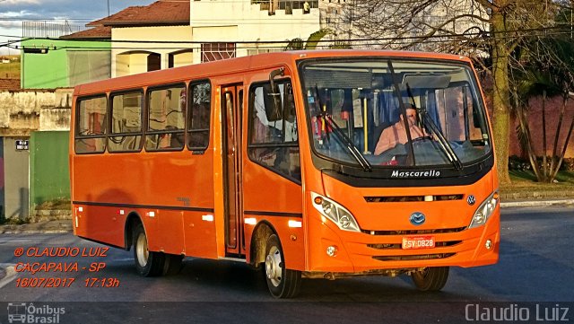 Ônibus Particulares 0828 na cidade de Caçapava, São Paulo, Brasil, por Claudio Luiz. Número da foto: #5204837.