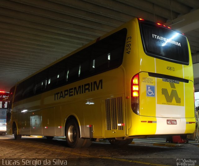 Viação Itapemirim 45813 na cidade de Belém, Pará, Brasil, por Lucas Sérgio da Silva. Número da foto: #5204341.