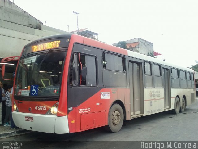 Express Transportes Urbanos Ltda 4 8815 na cidade de São Paulo, São Paulo, Brasil, por Jonathan  Aguiar Correa. Número da foto: #5207320.