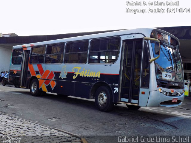Nossa Senhora de Fátima Auto Ônibus 369 na cidade de Bragança Paulista, São Paulo, Brasil, por Gabriel Giacomin de Lima. Número da foto: #5205284.