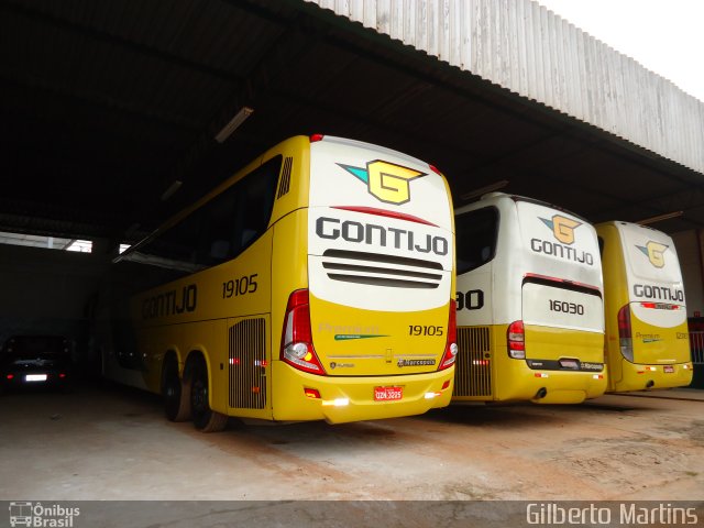 Empresa Gontijo de Transportes 19105 na cidade de Diamantina, Minas Gerais, Brasil, por Gilberto Martins. Número da foto: #5204642.