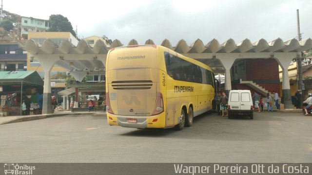 Viação Itapemirim 60667 na cidade de Afonso Cláudio, Espírito Santo, Brasil, por Wagner  Pereira da Costa. ID da foto: 5208117.