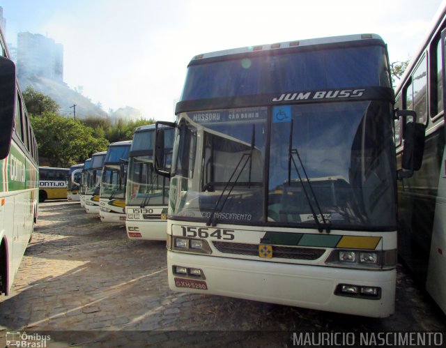Empresa Gontijo de Transportes 15645 na cidade de Belo Horizonte, Minas Gerais, Brasil, por Maurício Nascimento. Número da foto: #5209778.