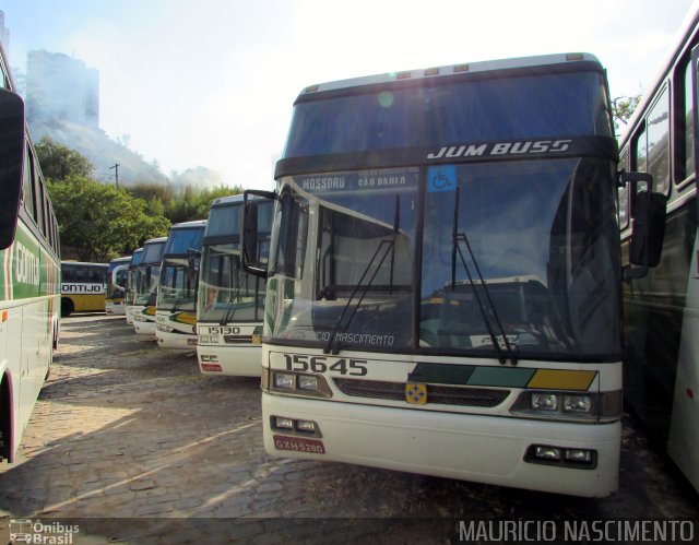 Empresa Gontijo de Transportes 15645 na cidade de Belo Horizonte, Minas Gerais, Brasil, por Maurício Nascimento. ID da foto: 5209778.