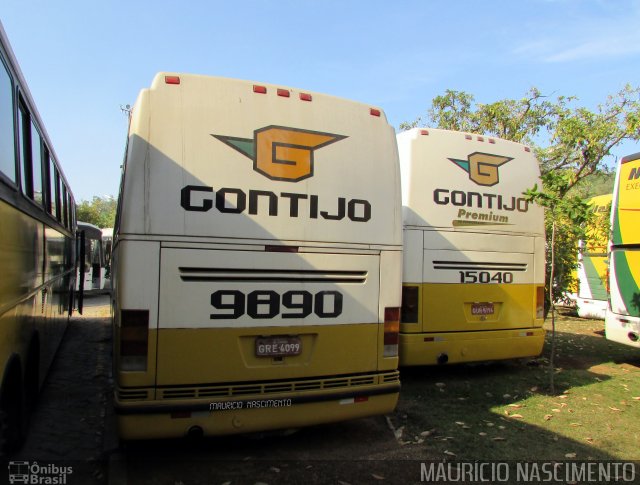 Empresa Gontijo de Transportes 9890 na cidade de Belo Horizonte, Minas Gerais, Brasil, por Maurício Nascimento. ID da foto: 5209680.