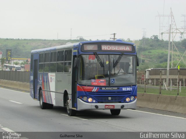 Empresa de Ônibus Pássaro Marron 92.901 na cidade de Aparecida, São Paulo, Brasil, por Guilherme Silva. Número da foto: #5207524.