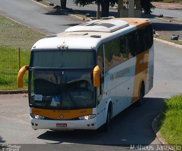 Viação Araguarina 10711 na cidade de Anápolis, Goiás, Brasil, por Matheus Januario. Número da foto: #5208287.