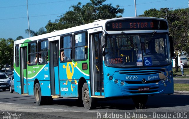 Viação Serrana 16229 na cidade de Serra, Espírito Santo, Brasil, por Cristiano Soares da Silva. Número da foto: #5208411.