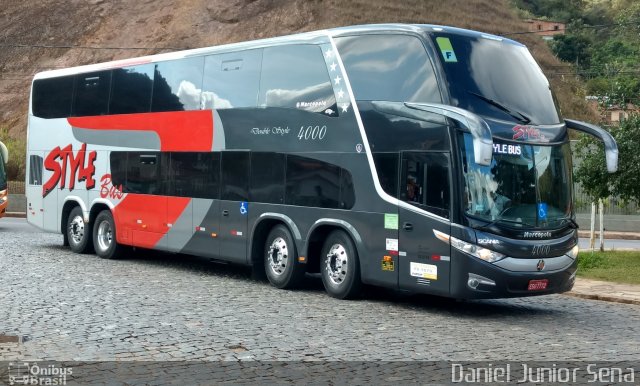 Style Bus 4000 na cidade de Ouro Preto, Minas Gerais, Brasil, por Daniel Junior Sena. Número da foto: #5208982.